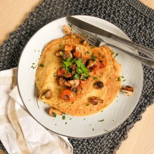 Chickpea Omelette recipe