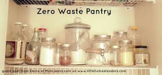 zero waste pantry